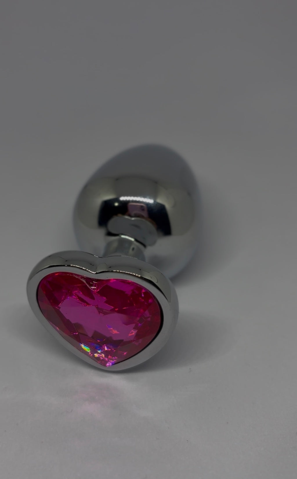 PLUG ANAL G METALIZADO COM PEDRA, PLUG SEXY