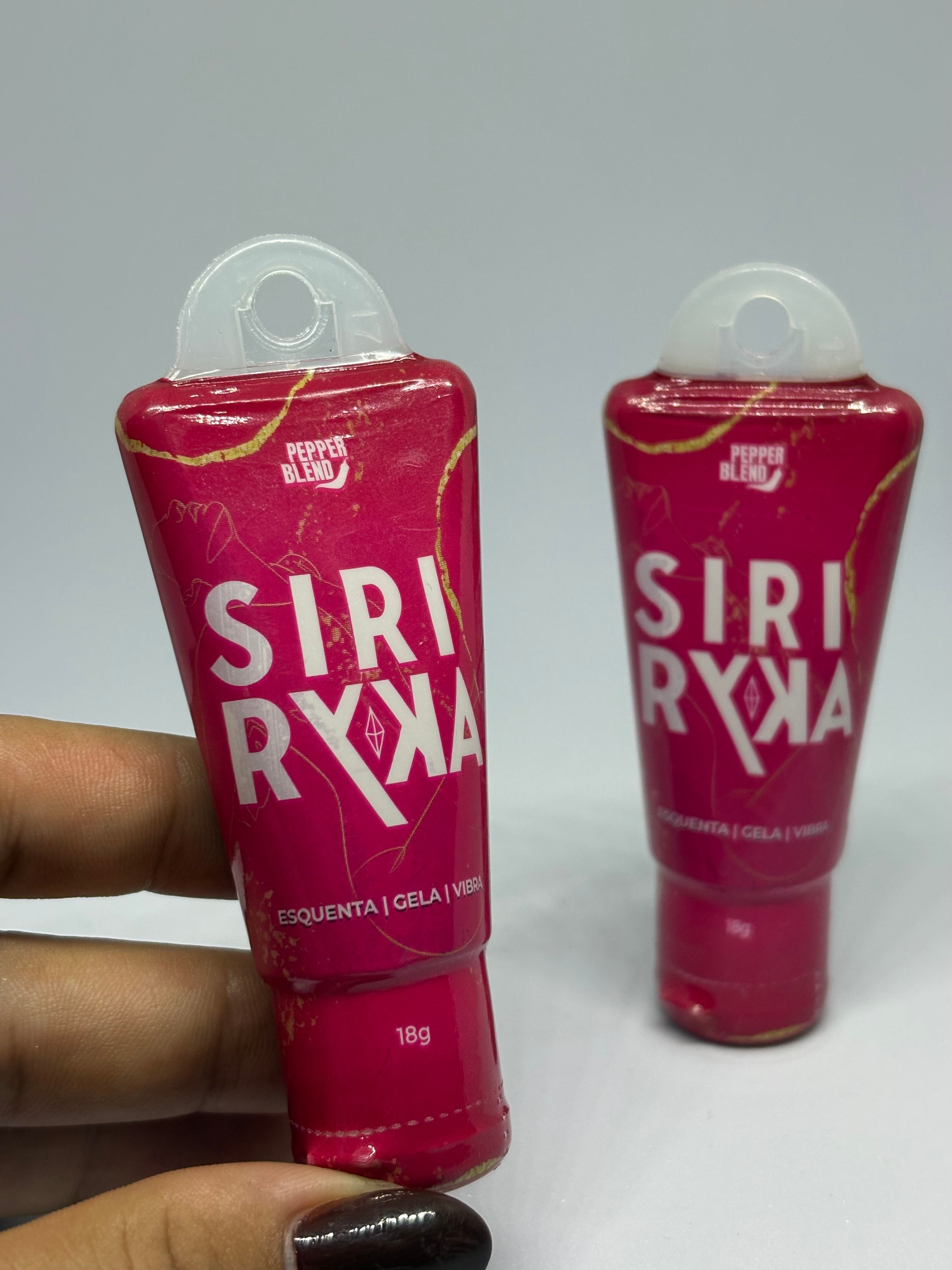 SIRI RYKA GEL COMESTÍVEL ESQUENTA, GELA E VIBRA 18G PEPPER BLEND