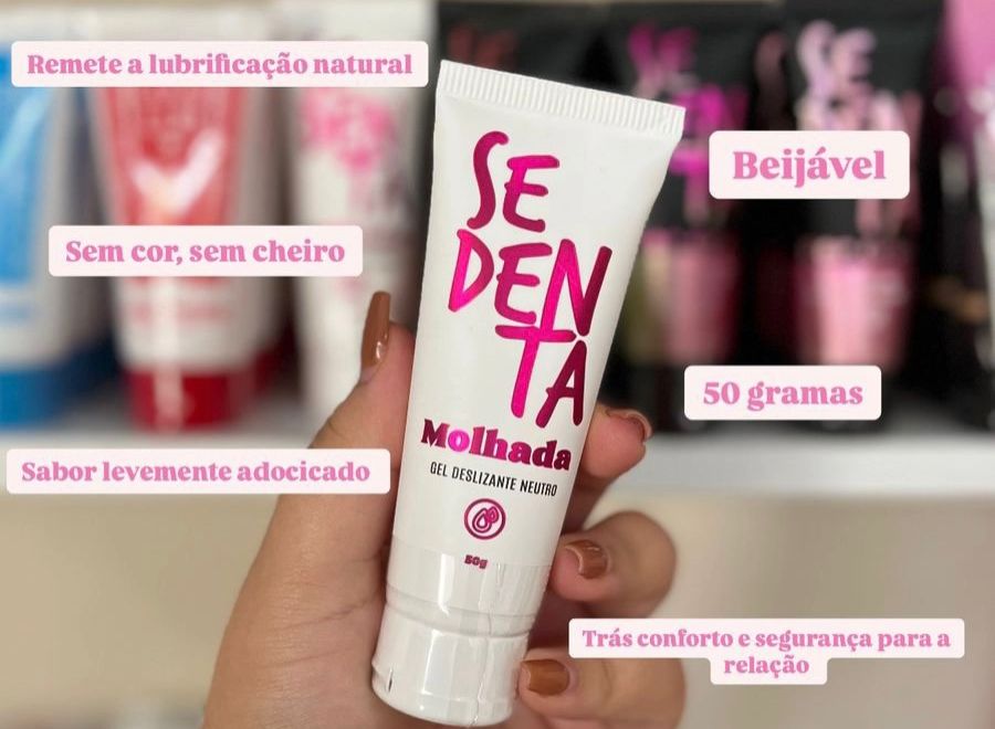 Sedenta Molhada – Gel Deslizante Neutro 50g