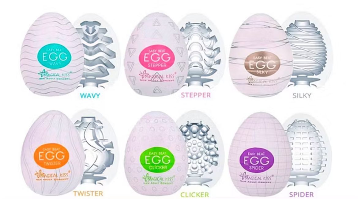 Egg Masturbador Masculino – Texturas Exclusivas para Prazer Intenso