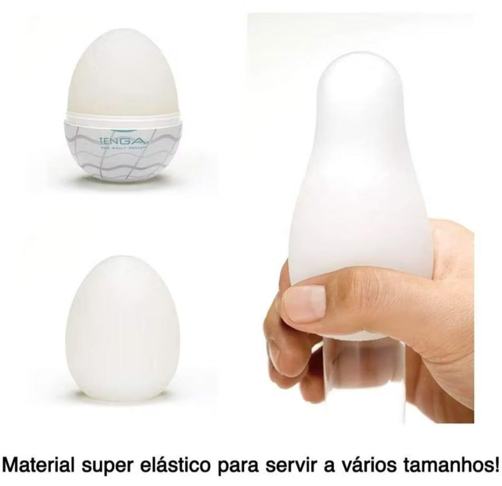 Egg Masturbador Masculino – Texturas Exclusivas para Prazer Intenso