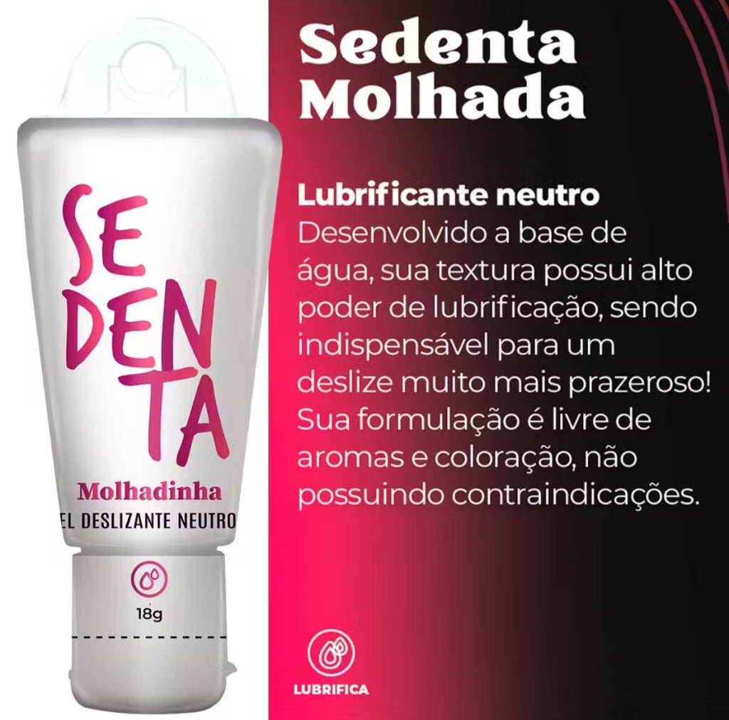 Sedenta Molhada – Gel Deslizante Neutro 50g