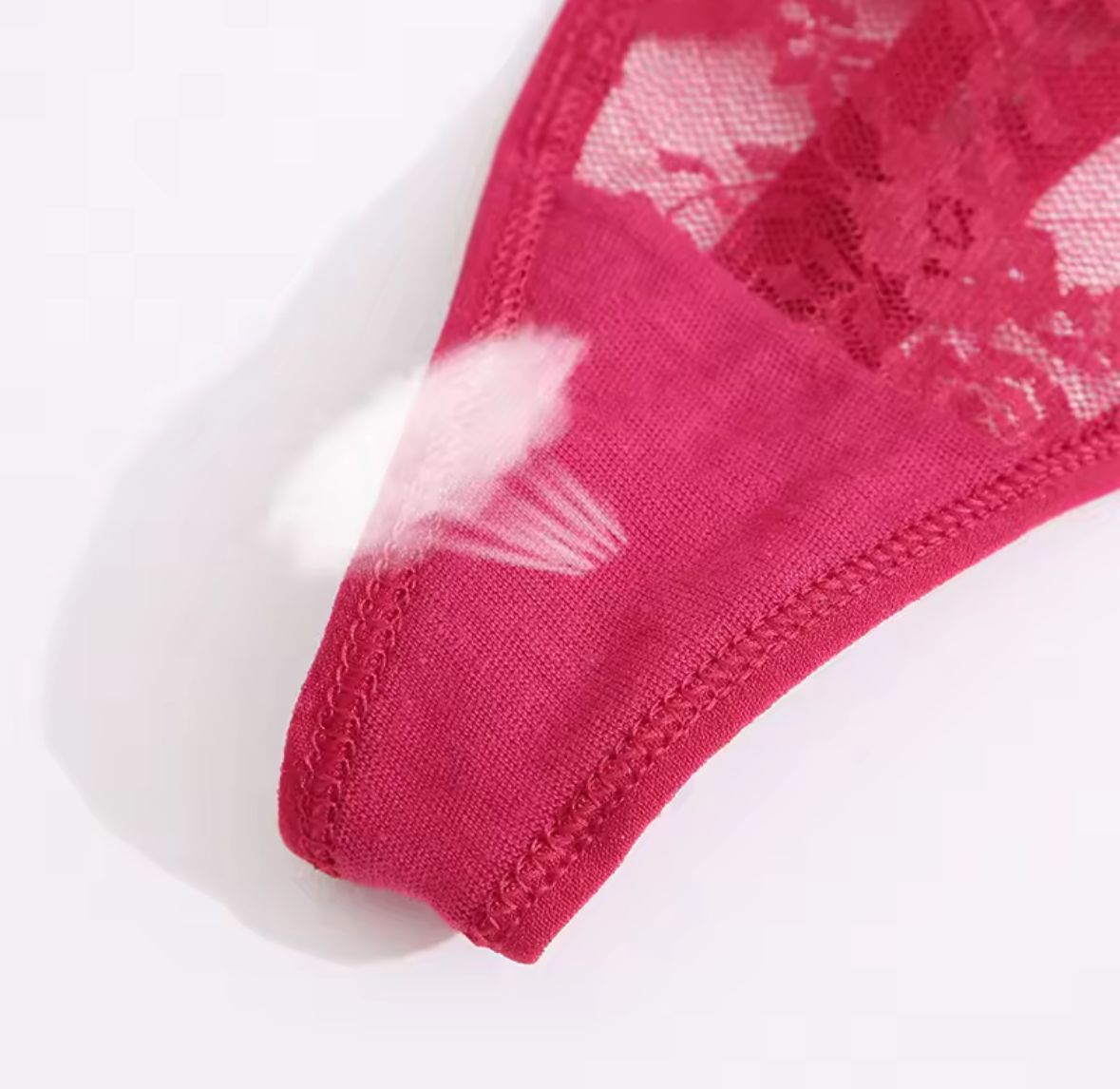 Kit 2 Calcinhas em Renda com Algodão